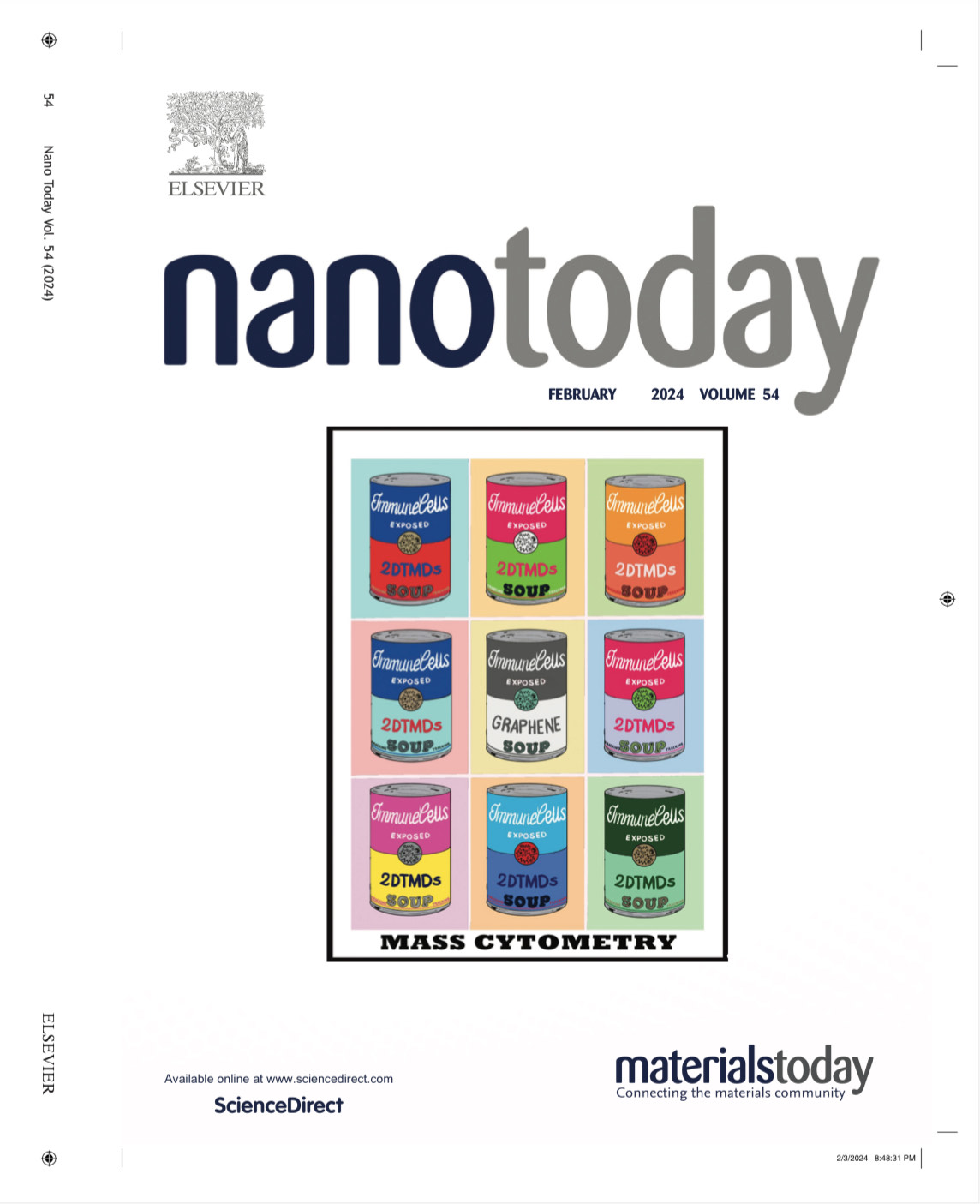 Our latest paper on Nano Today (IF>18)!